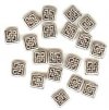 20 7x3mm Antique Si...